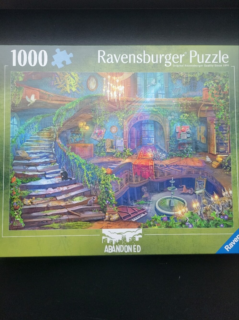 Ravensburger Hotel Vacancy Abandoned Series 1000-Piece Puzzle